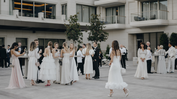 Белоснежная свадьба с видом на Босфор