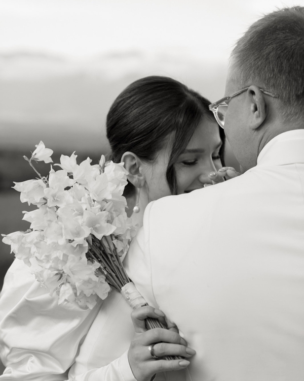 Свадебная церемония в Грузии с видом на