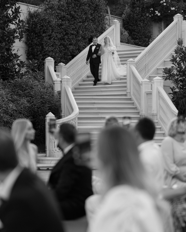 Белоснежная свадьба с видом на Босфор