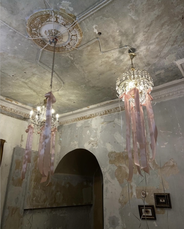 Январский «Китч», цветки цукини в EVA и