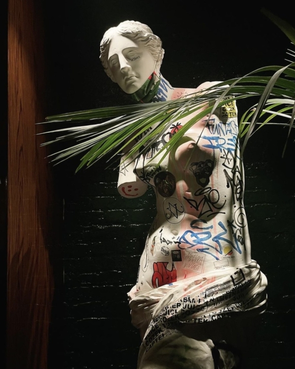 Январский «Китч», цветки цукини в EVA и