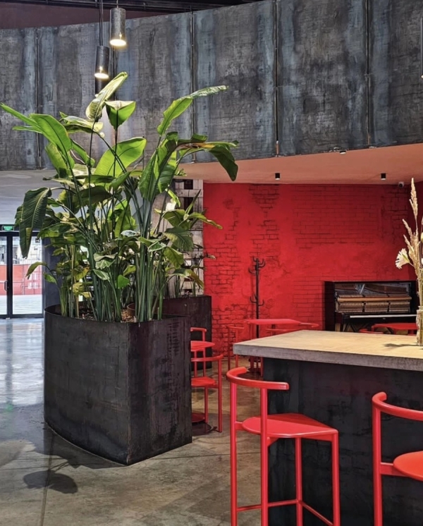 Амфитеатр в «ГЭС-2», библиотека на Чистых прудах