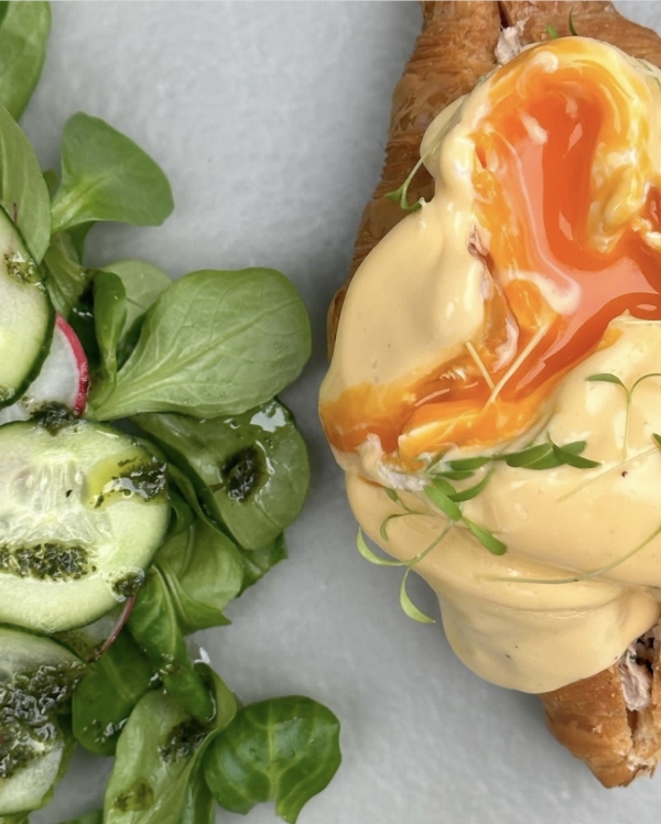 Январский «Китч», цветки цукини в EVA и