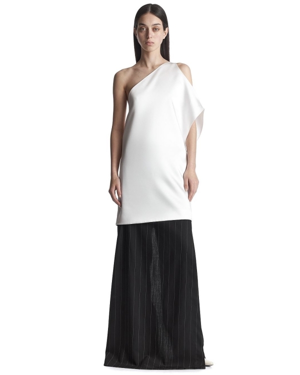 Где купить асимметричное свадебное платье?