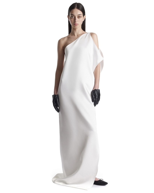 Где купить асимметричное свадебное платье?