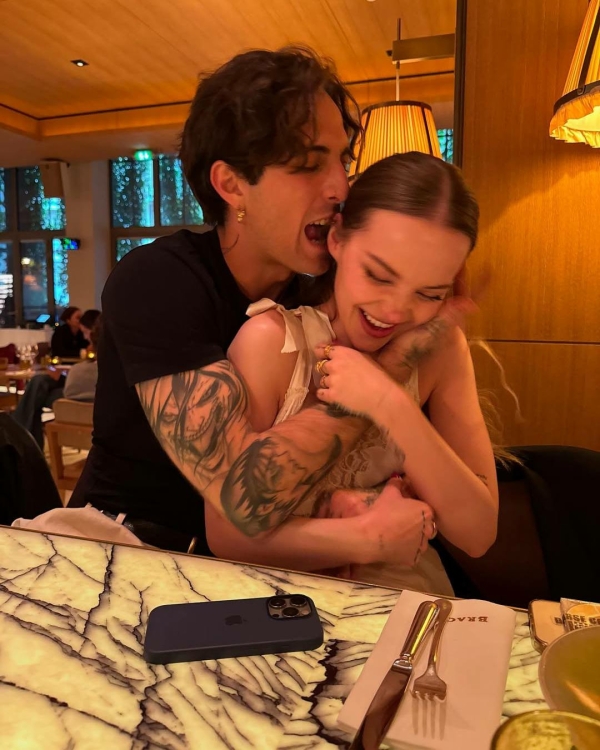 Дамиано Давид сделал предложение Дав Камерон