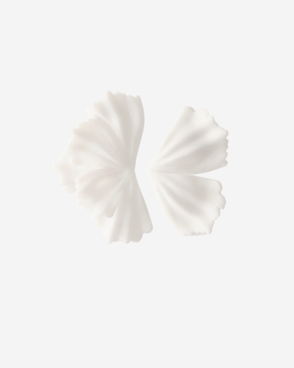 Серьги в форме цветов, как на показе