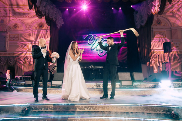 Свадьба хоккеиста Ильи Аркалова и Элеоноры