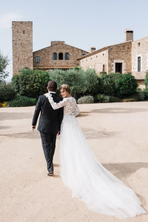 Испанская свадьба в отеле Castell d'Emporda