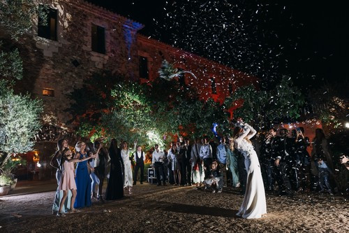 Испанская свадьба в отеле Castell d'Emporda