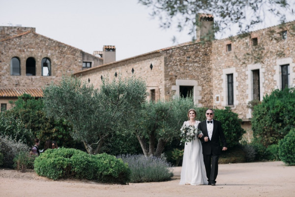 Испанская свадьба в отеле Castell d'Emporda