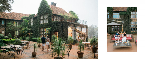 Медовый месяц в отеле Giraffe Manor