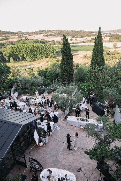 Испанская свадьба в отеле Castell d'Emporda