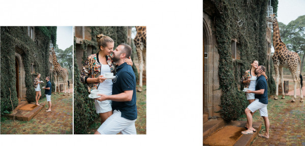 Медовый месяц в отеле Giraffe Manor