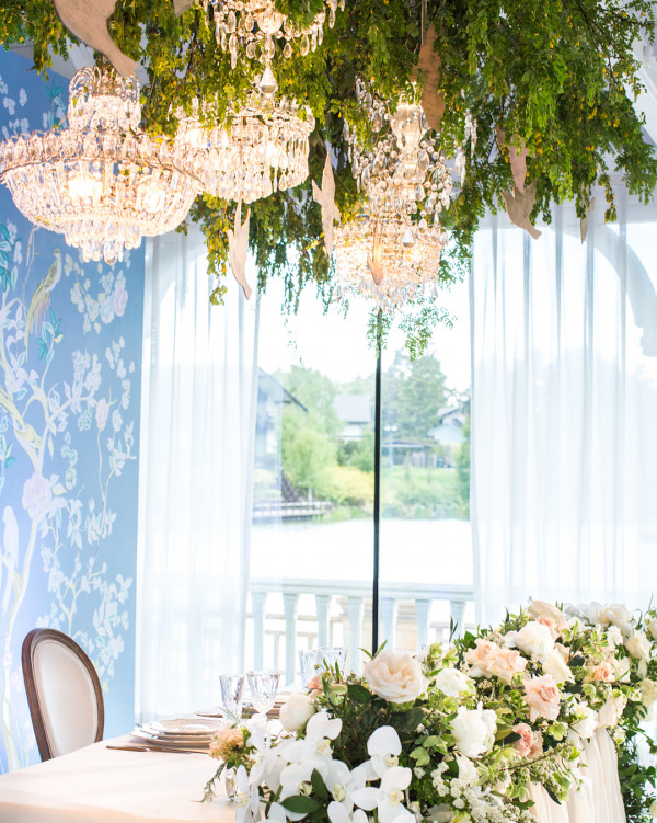 Утонченная нежность: свадьба в ресторане «Жан Реми»