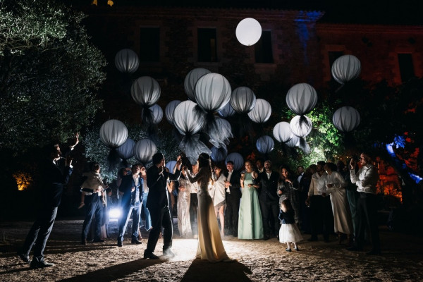 Испанская свадьба в отеле Castell d'Emporda