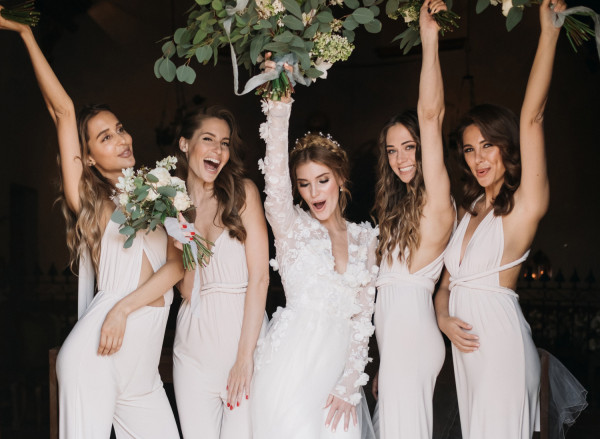 Испанская свадьба в отеле Castell d'Emporda