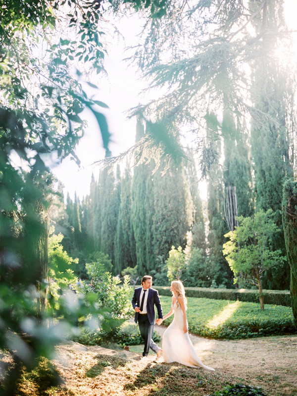 Элегантная свадьба в Тоскане