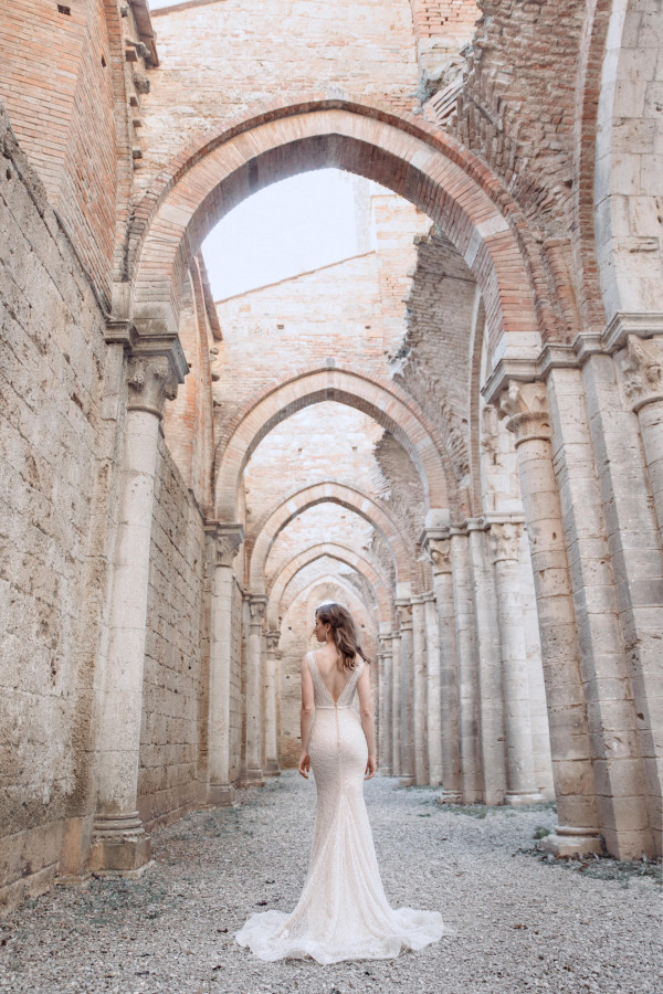 Предсвадебная съемка в Тоскане