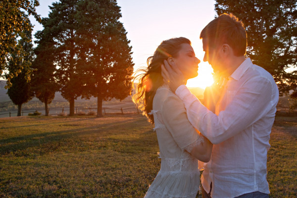 Предсвадебная съемка в Тоскане