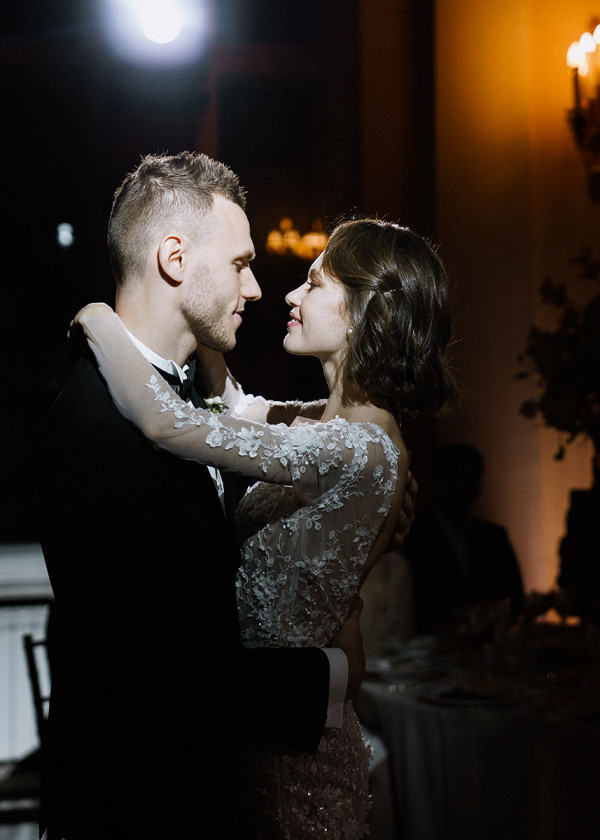 Осенняя свадьба Екатерины и Александра в Петербурге