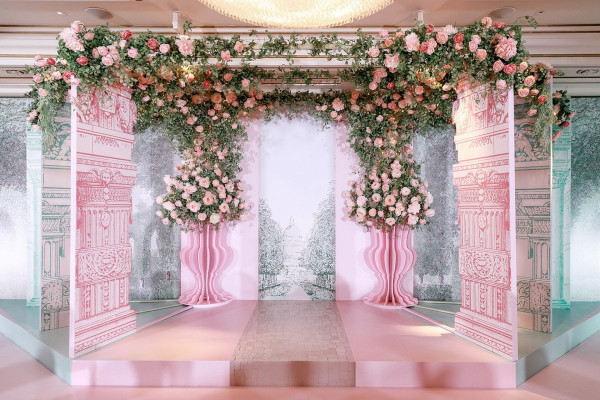 Все оттенки розового: 5 сказочно-нежных свадеб