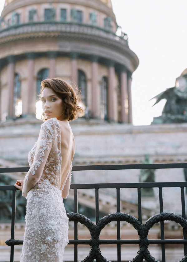 Осенняя свадьба Екатерины и Александра в Петербурге