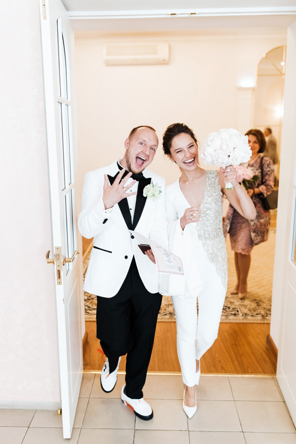 Шумная свадебная вечеринка Кати и Никиты