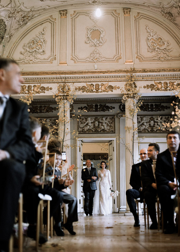 Осенняя свадьба Екатерины и Александра в Петербурге