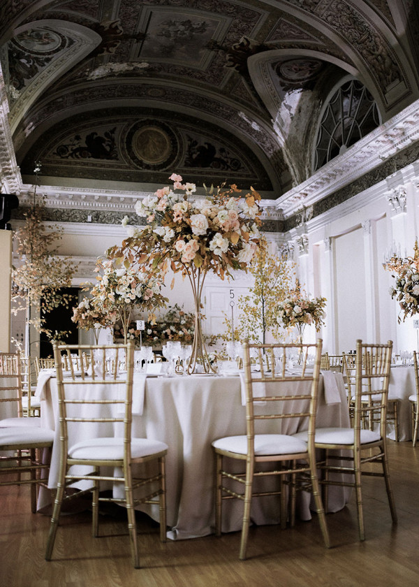 Осенняя свадьба Екатерины и Александра в Петербурге