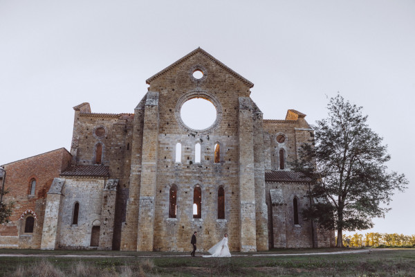 Предсвадебная съемка в Тоскане