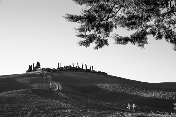 Предсвадебная съемка в Тоскане