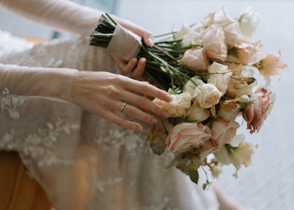 Осенняя свадьба Екатерины и Александра в Петербурге