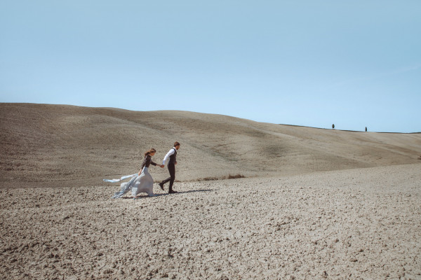 Предсвадебная съемка в Тоскане