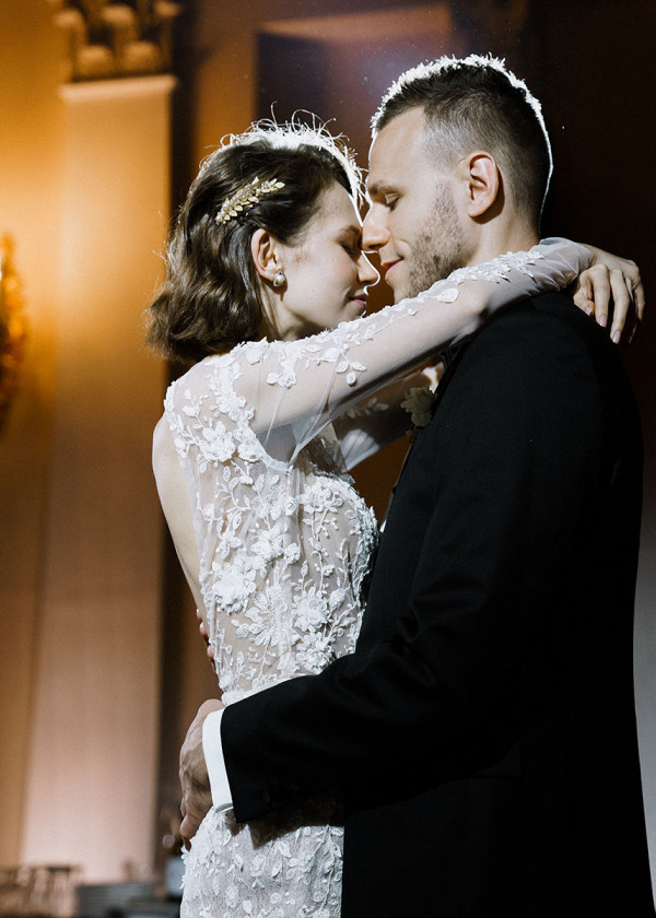 Осенняя свадьба Екатерины и Александра в Петербурге