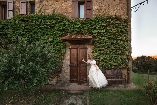 Предсвадебная съемка в Тоскане