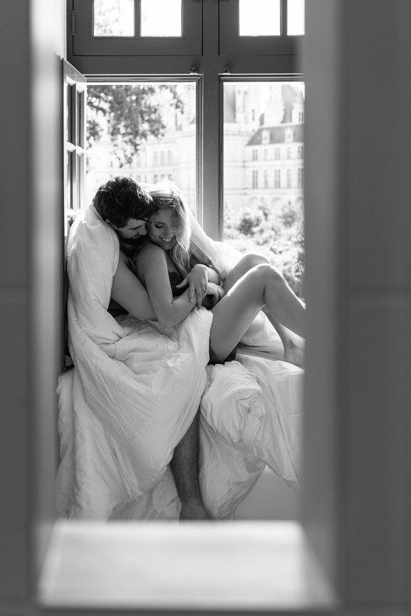 Предсвадебная съемка на улицах Парижа