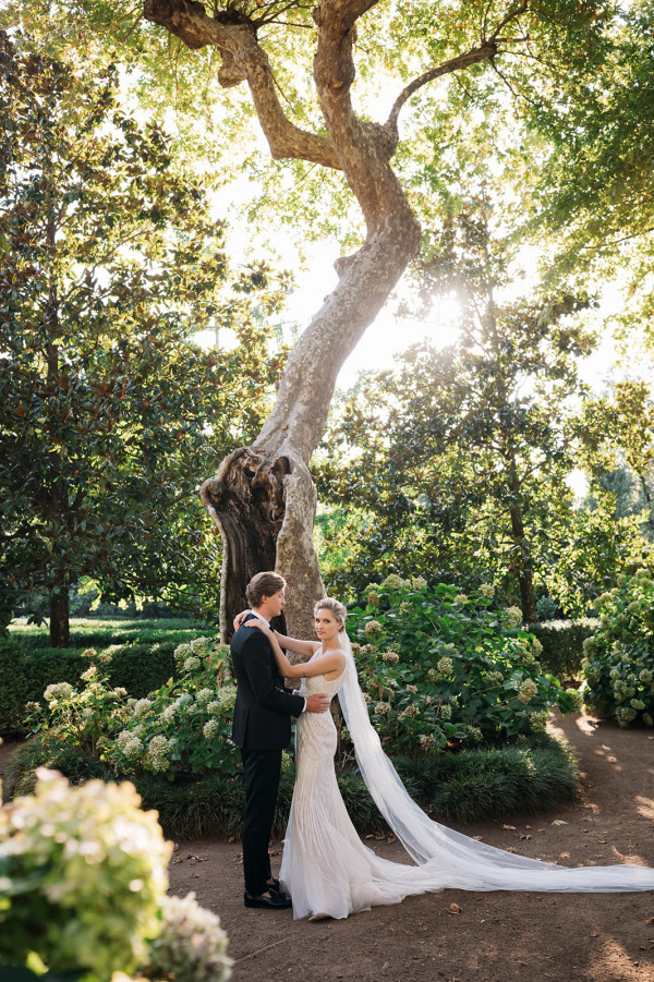 Cвадьба в садах итальянской виллы Альдобрандини