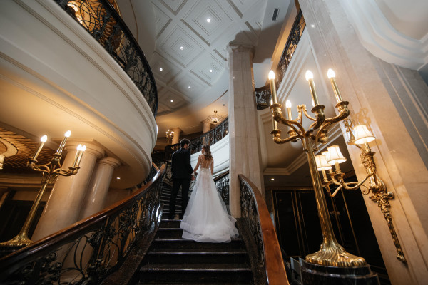 Романтичная свадьба в отеле The St. Regis