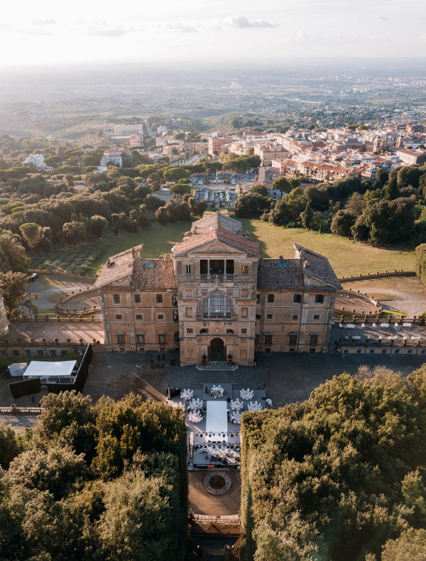 Cвадьба в садах итальянской виллы Альдобрандини