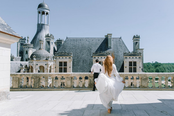 Предсвадебная съемка на улицах Парижа