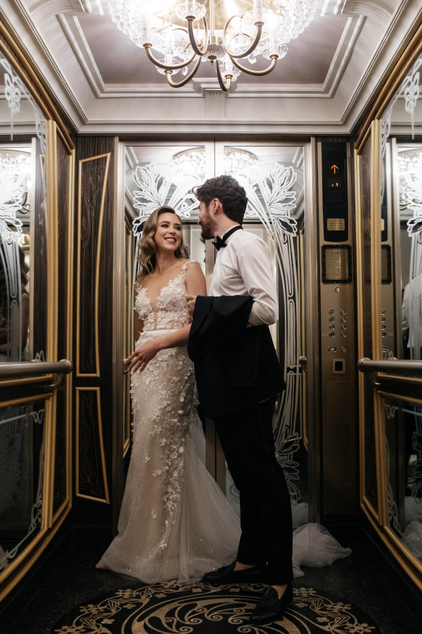 Романтичная свадьба в отеле The St. Regis