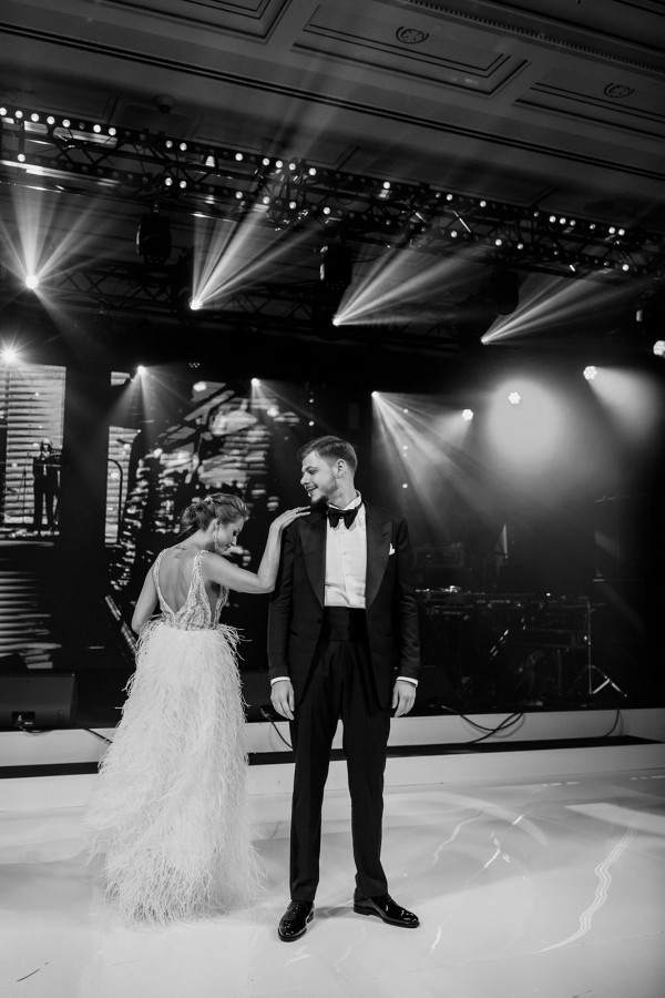 Роскошная свадебная церемония с видом на Кремль