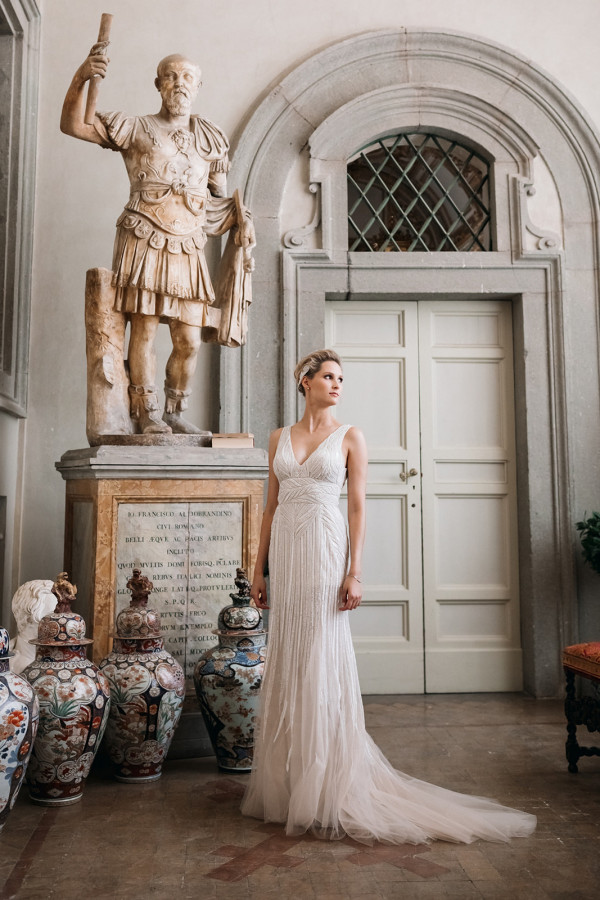 Cвадьба в садах итальянской виллы Альдобрандини