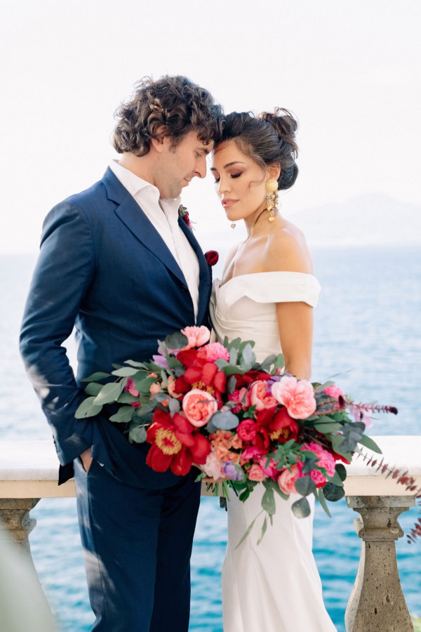 Свадьба на итальянской вилле с видом на