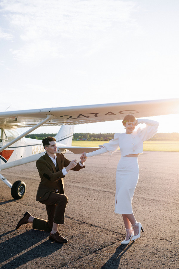 Фотосъемка на аэродроме — идея для предложения