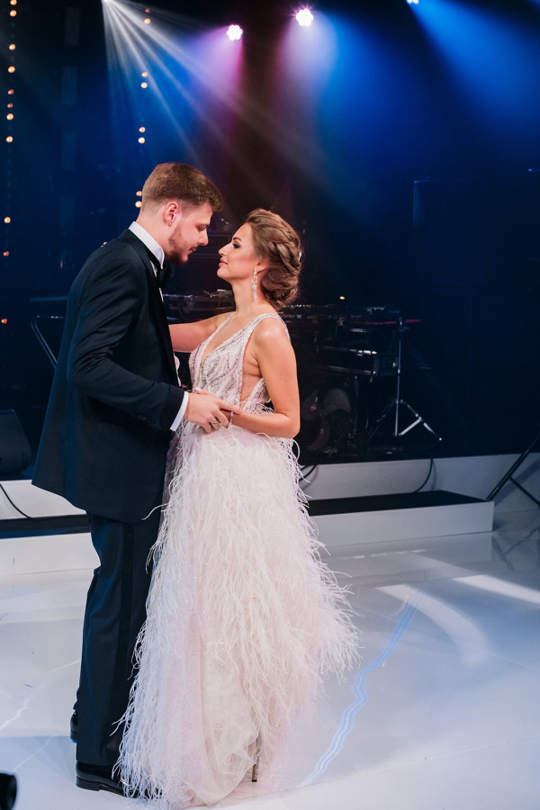 Роскошная свадебная церемония с видом на Кремль