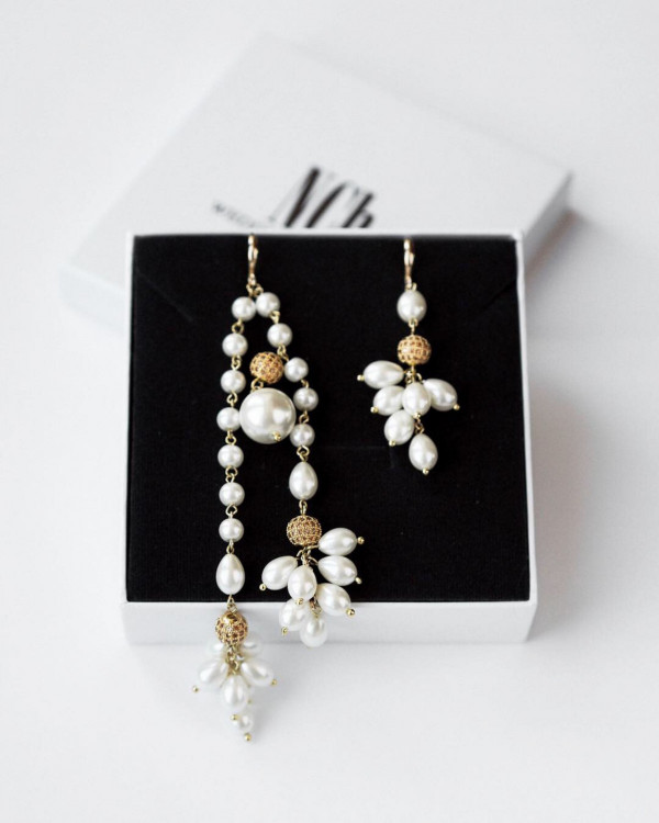 Серьги на свадьбу: 12 вариантов до 7000