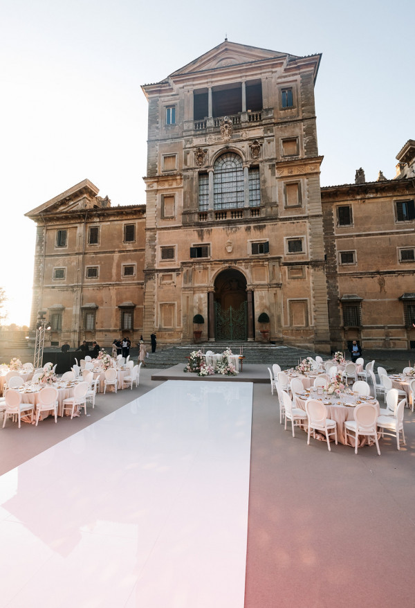 Cвадьба в садах итальянской виллы Альдобрандини