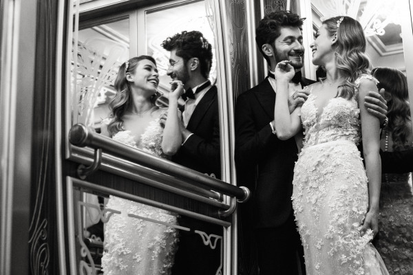 Романтичная свадьба в отеле The St. Regis